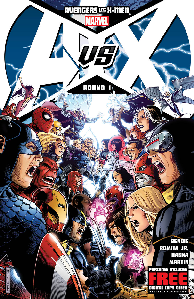 Illustration for article titled This Preview of Avengers vs. X-Men #1 Reads Like a Fighting Game That Needs to Happen